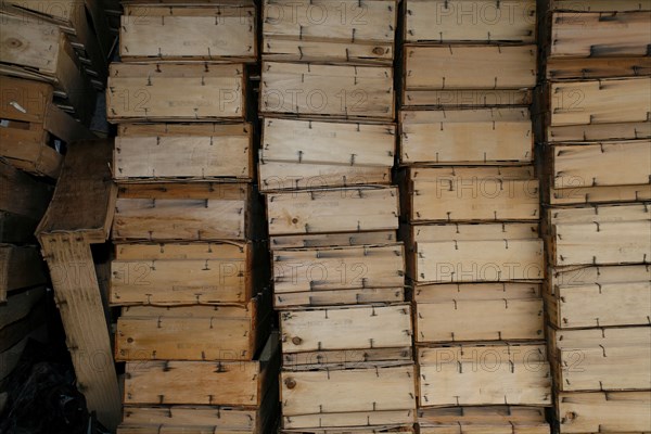 Wooden crates