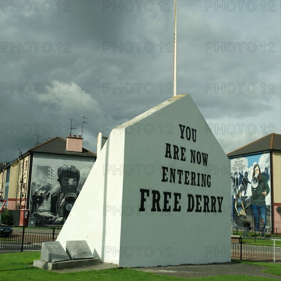 Painted wall in Londonderry