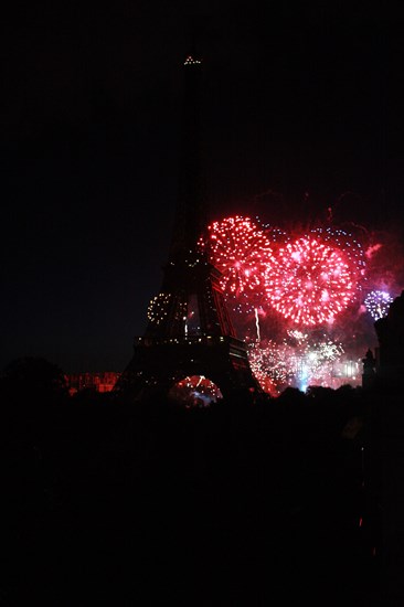 Paris, Feu d'artifice du 14 juillet 2010