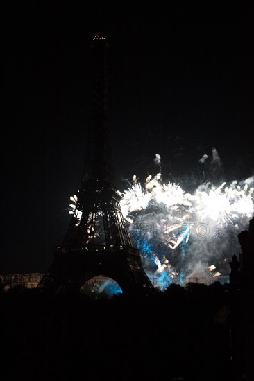 Paris, Feu d'artifice du 14 juillet 2010