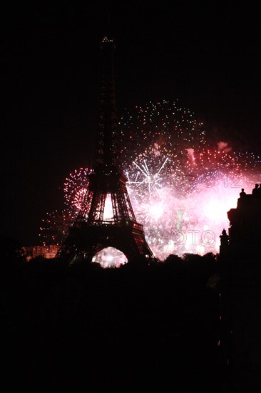 Paris, Feu d'artifice du 14 juillet 2010