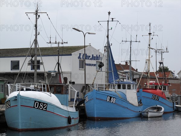 Bateaux de peche au Danemark