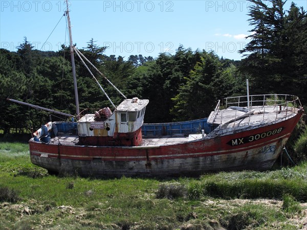 Epave a Le Diben, Plougasnou, Finistere