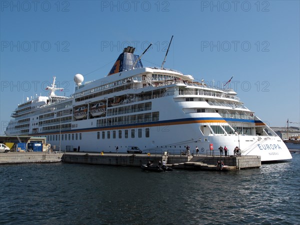 Ferry boat dans le port de Copenhague