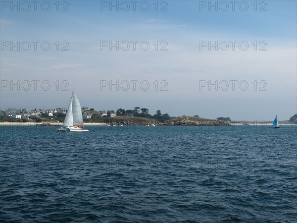 Paysage de l'ile de Batz