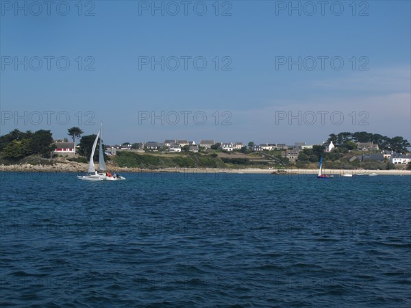 Island de Batz, landscape