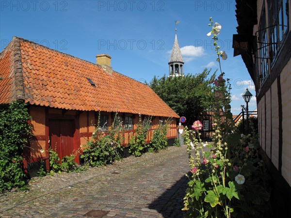 Street of Ebeltoft (Denmark)