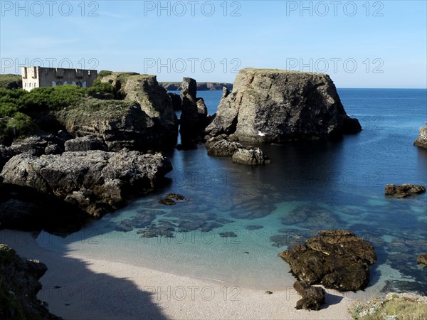 Le fort Sarah Bernhardt a Belle-Ile, Bretagne