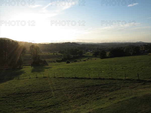 Rural landscape in Correze