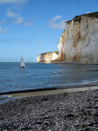 Plage de Grandes-Dalles (Seine-Maritime)