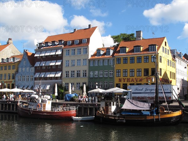 Canal de Nyhavn à Copenhague