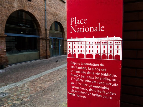 Montauban, Place Nationale