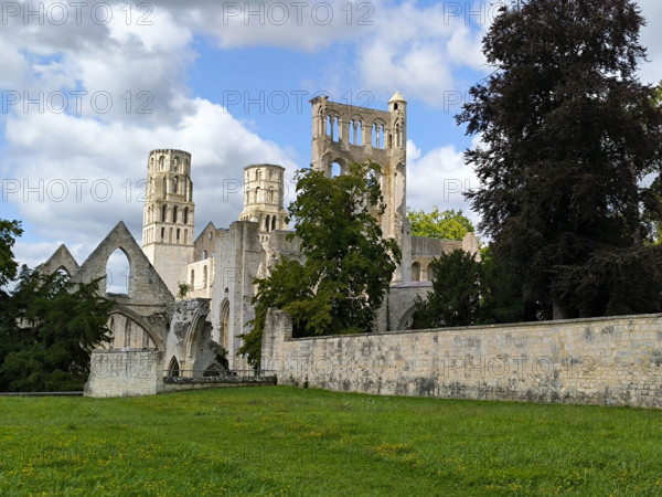 L'abbaye de Jumièges