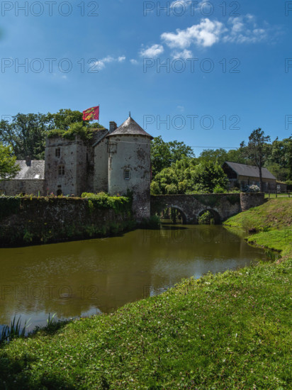 Le château de Chanteloup, en Normandie