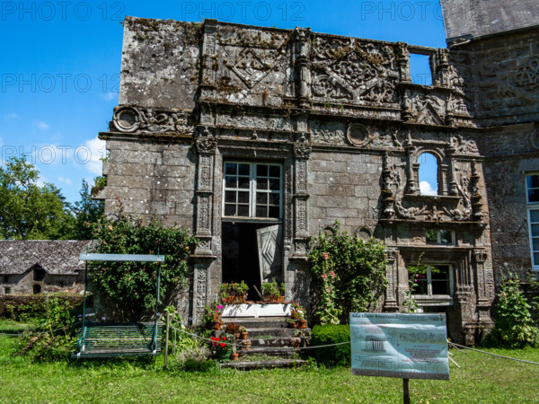 Le château de Chanteloup, en Normandie