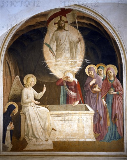 Fra Angelico, La Résurrection