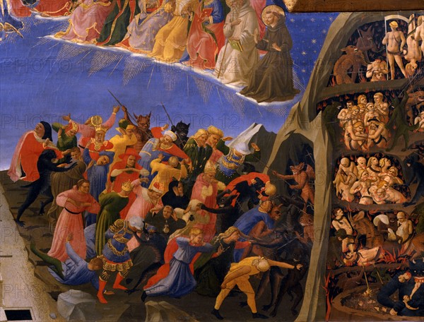 Fra Angelico, The Last Judgement (Hell)