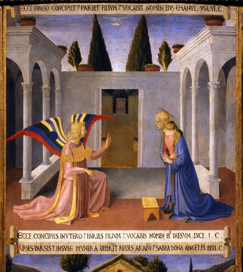 Fra Angelico, L'Annonciation