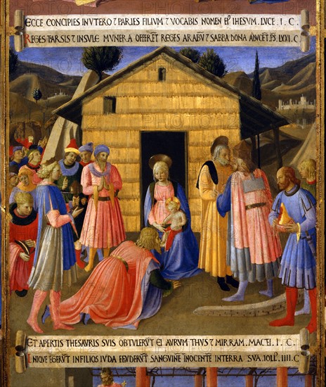 Fra Angelico, L'Adoration des Mages