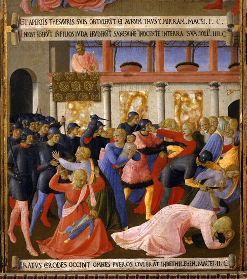 Fra Angelico, Le Massacre des Innocents