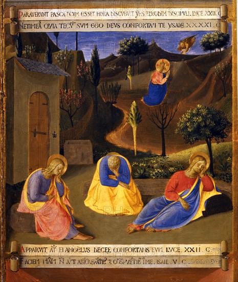 Fra Angelico, Le Christ au Jardin des Oliviers