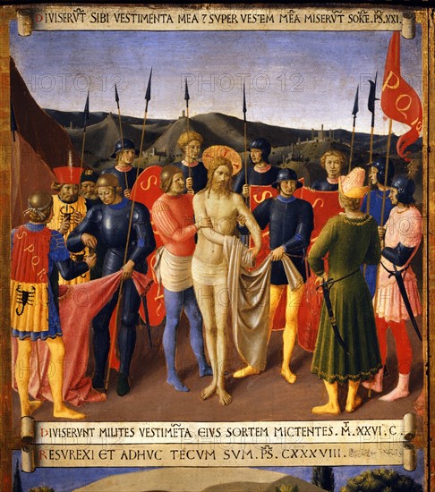 Fra Angelico, Le Christ dépouillé de ses vêtements