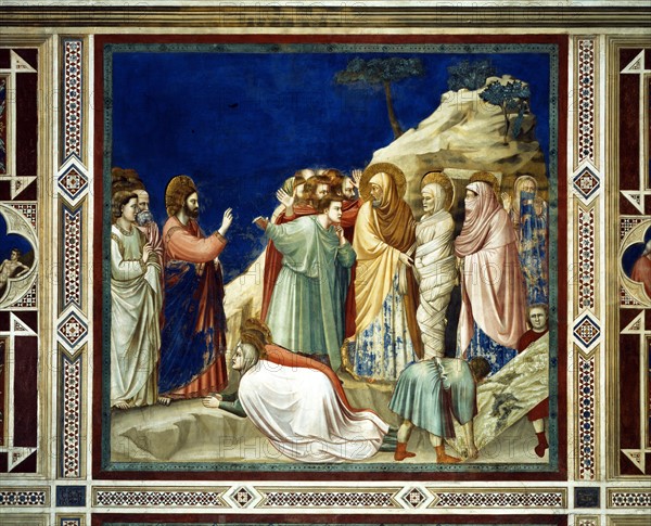 Giotto, The Resurrection of Lazarus - Alfredo Dagli Orti-Photo12