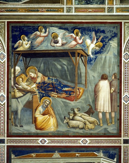 Giotto, The Nativity