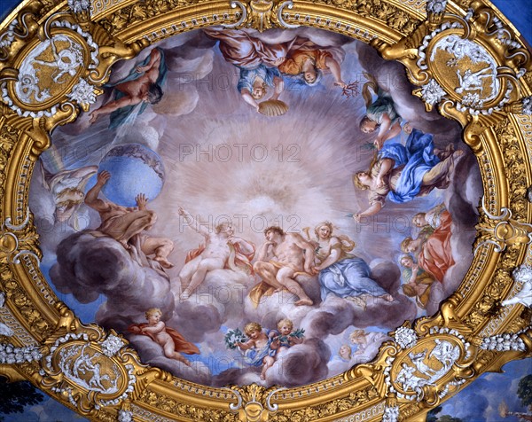 Pietro da Cortona, Cosimo I de Medici depicted as Apollo surrounded by Glory and Virtue