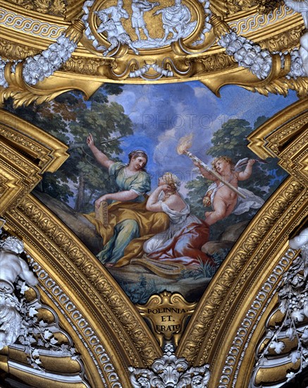 Pietro da Cortona, Muses Polyhymnia and Erato