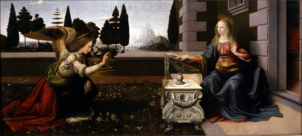 Da Vinci, The Annunciation