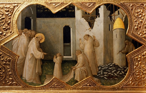 Monaco, Benedict of Nursia reviving a monk