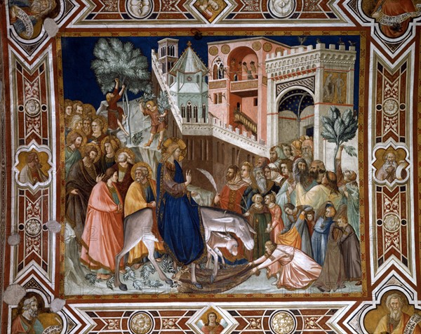 Lorenzetti, Christ entering Jerusalem