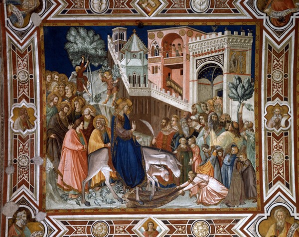 Lorenzetti, L'Entrée du Christ à Jérusalem