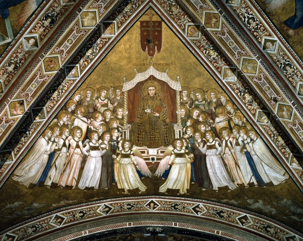 Maître des Voiles, L'apothéose de saint François "Gloriosus Franciscus"