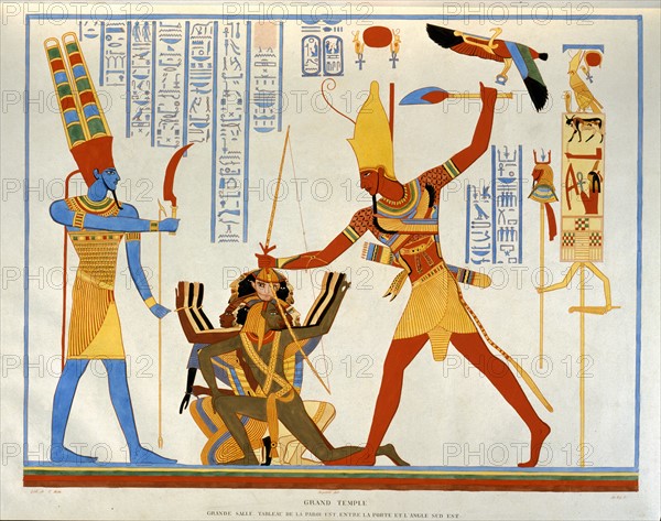 Champollion le Jeune, Killing ritual under Ramesses II