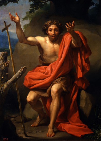 Mengs, St John the Baptist preaching