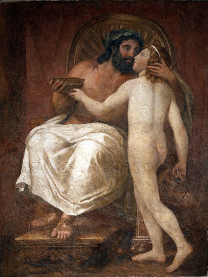 Mengs, Jupiter et Ganymède