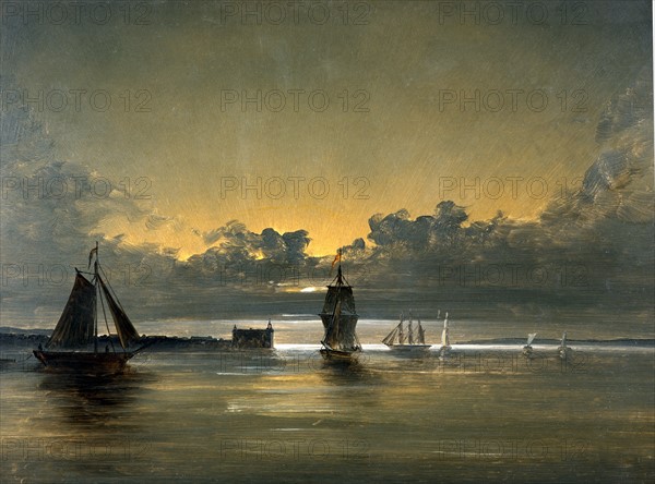 Balke, Vue de Kronbourg à Öresund