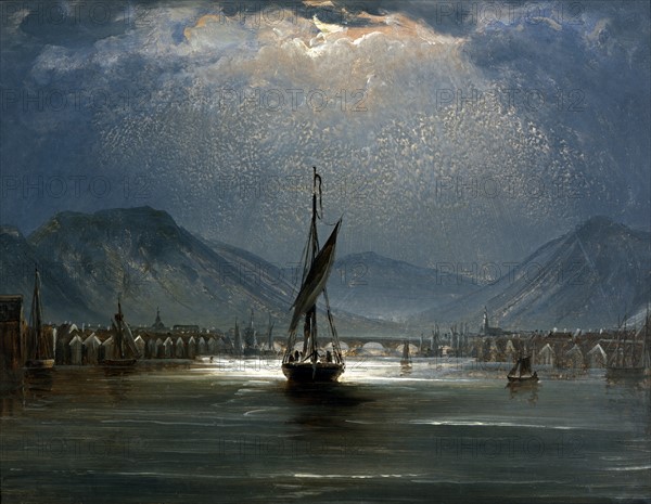 Balke, View of Drammen