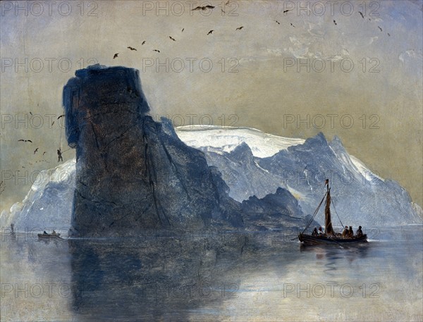 Balke, Vue de Fugle-Öe ("l'île aux oiseaux")