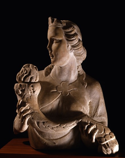 Tino di Camaino, Femme avec une corne d'abondance