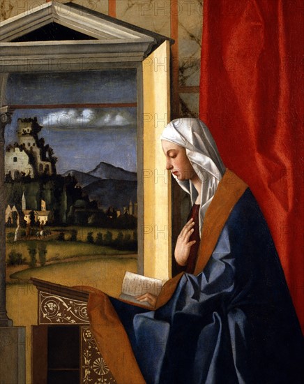 Bellini, L'Annonciation (détail)
