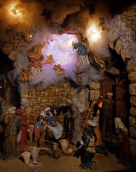 Nativity scene: The magical night in Bethlehem