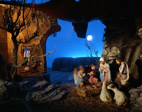 Nativity scene, Ayers Rock (Australia)
