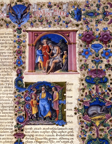 Bible de Borso d'Este, Premier Livre de Paralipomenon