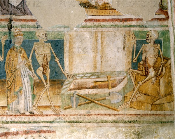 Death accompanying the Pope