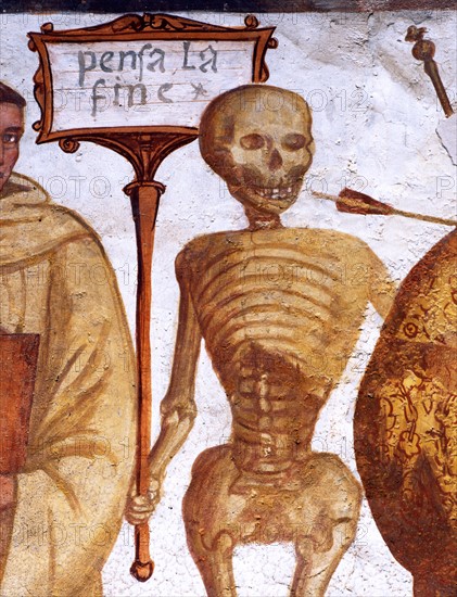 Dance of Death from the San Vigilio Church, Pinzolo (Italy)