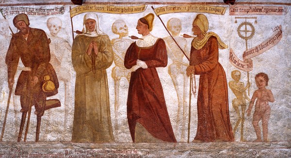 Dance of Death from the San Vigilio Church, Pinzolo (Italy)