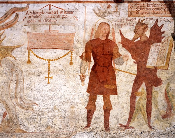 Dance of Death from the San Vigilio Church, Pinzolo (Italy)